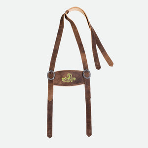 Traditional Bundhosen Shanko Brown Suspenders