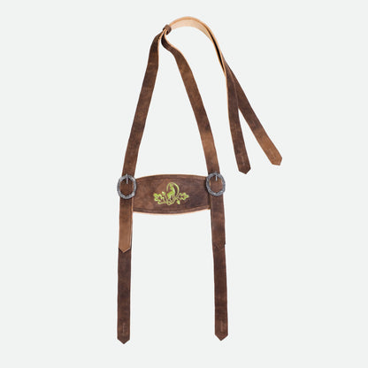 Traditional Bundhosen Shanko Brown Suspenders