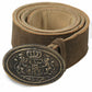 Bavarian Style Authentic Brown Trachten Belt