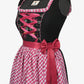 Bavarian Beauty Pink and Black Authentic Dirndl