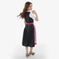 Bavarian Beauty Pink and Black Authentic Dirndl