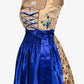 German Midi Dirndl in Dodger Blue