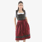 Timeless Maroon and Red Beauty Dirndl