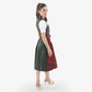 Timeless Maroon and Red Beauty Dirndl