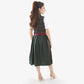 Timeless Maroon and Red Beauty Dirndl