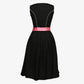 Obsidian Black Dirndl Rosy Pink Seduction