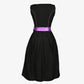 Royal Amethyst Dirndl Dress with Bavarian Flair