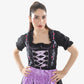 Royal Amethyst Dirndl Dress with Bavarian Flair