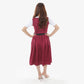 Vintage Bavarian Attire Deep Plum Green Allure