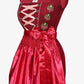 Royal Burgundy German Dirndl Dress Fuchsia Charm