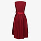 Royal Burgundy German Dirndl Dress Fuchsia Charm