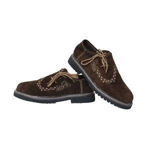 Heritage Lederhosen Shoes in Dark Brown