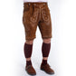 Hazelnut Brown Oktoberfest Lederhosen Shorts