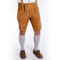 Hand-made Bavarian Lederhosen Natural Brown