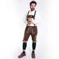 Authentic Alpine Lederhosen Walnut Brown