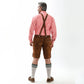 Lederhosen Men Adler Brown with Suspenders