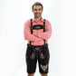 Lederhosen Men Adler Black with Suspenders