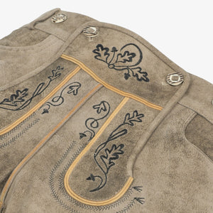 Sandy Brown Lederhosen Men Shorts