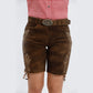 Shanko Brown Women Lederhosen Almwiese