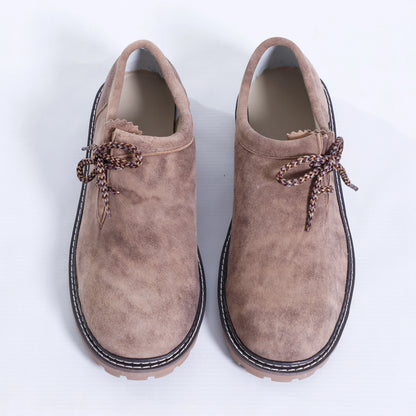 Traditional German Brown Lederhosen Shoes