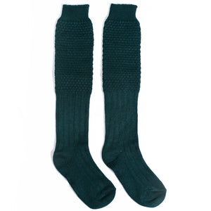 Dapper Green Lederhosen Mens Long Socks
