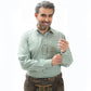German Alpine Green Slim Fit Shirt for Oktoberfest