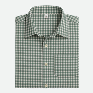 German Alpine Green Slim Fit Shirt for Oktoberfest