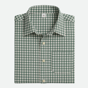 German Alpine Green Slim Fit Shirt for Oktoberfest