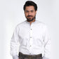 Men's Trachten Shirt Traditional with Gray Floral Highlights