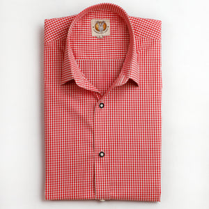 Traditional Red Checkered Shirt