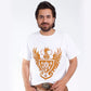 Bavarian Eagle Design Traditional White T-Shirt