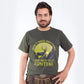 Hunter Green Traditional T-Shirt with Bavarian Motif