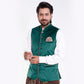 Charismatic Green Bavarian Lederhosen Luxe Waistcoat