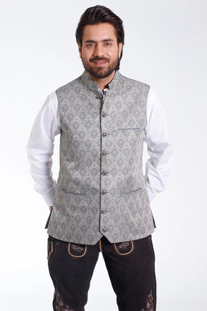 Bavarian Heritage Classic Mens Lederhosens Waistcoat