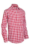 Bavarian Red Checkered Men's Shirt