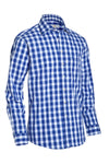 Classic Checkered Men's Shirt with a Modern Diamond Twist